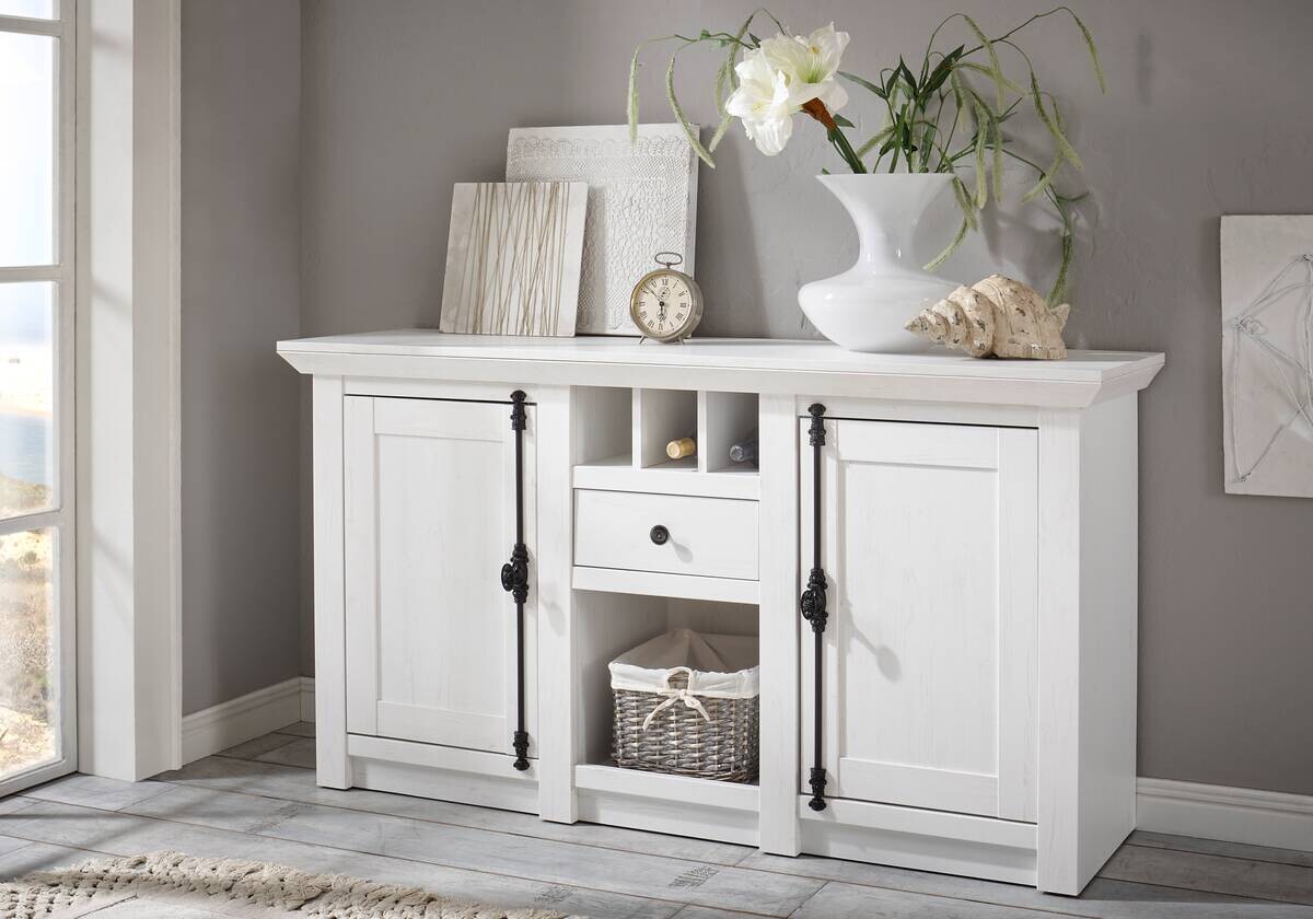 Sideboard Westerland weiß B/H/T: ca. 152x83x45 cm