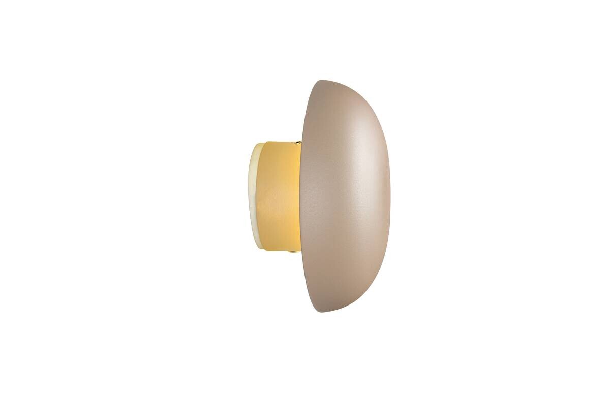 Reality LED Wandleuchte DAVEY beige Metall 1 Brennstellen