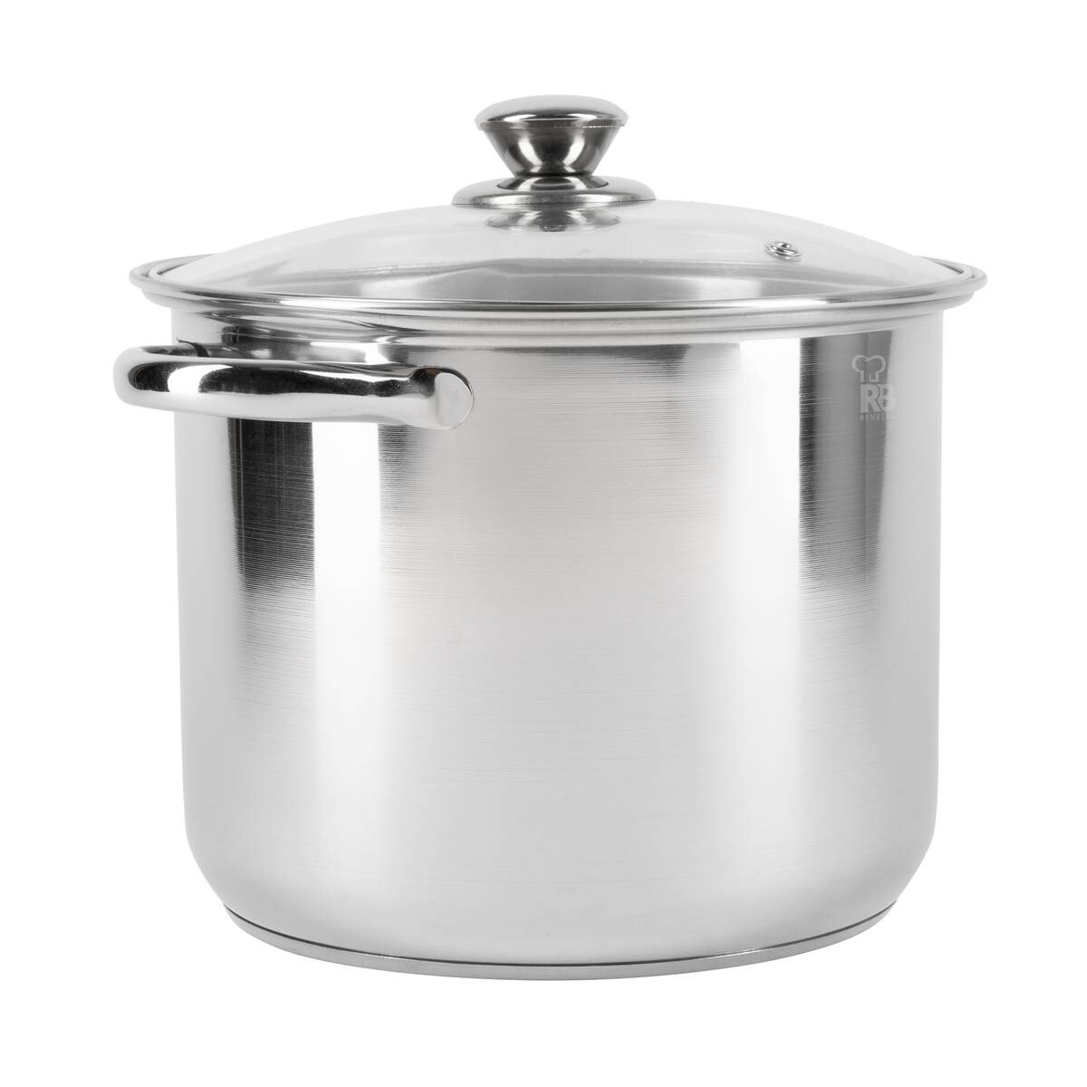 RENBERG Topfset Luca silber Edelstahl 18 tlg.