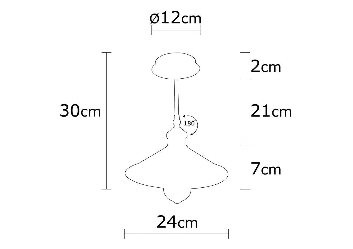 Opviq Pendelleuchte Berceste Metall B/H/T/L/D: ca. 24x31x24x24x24 cm E27 1 Brennstellen