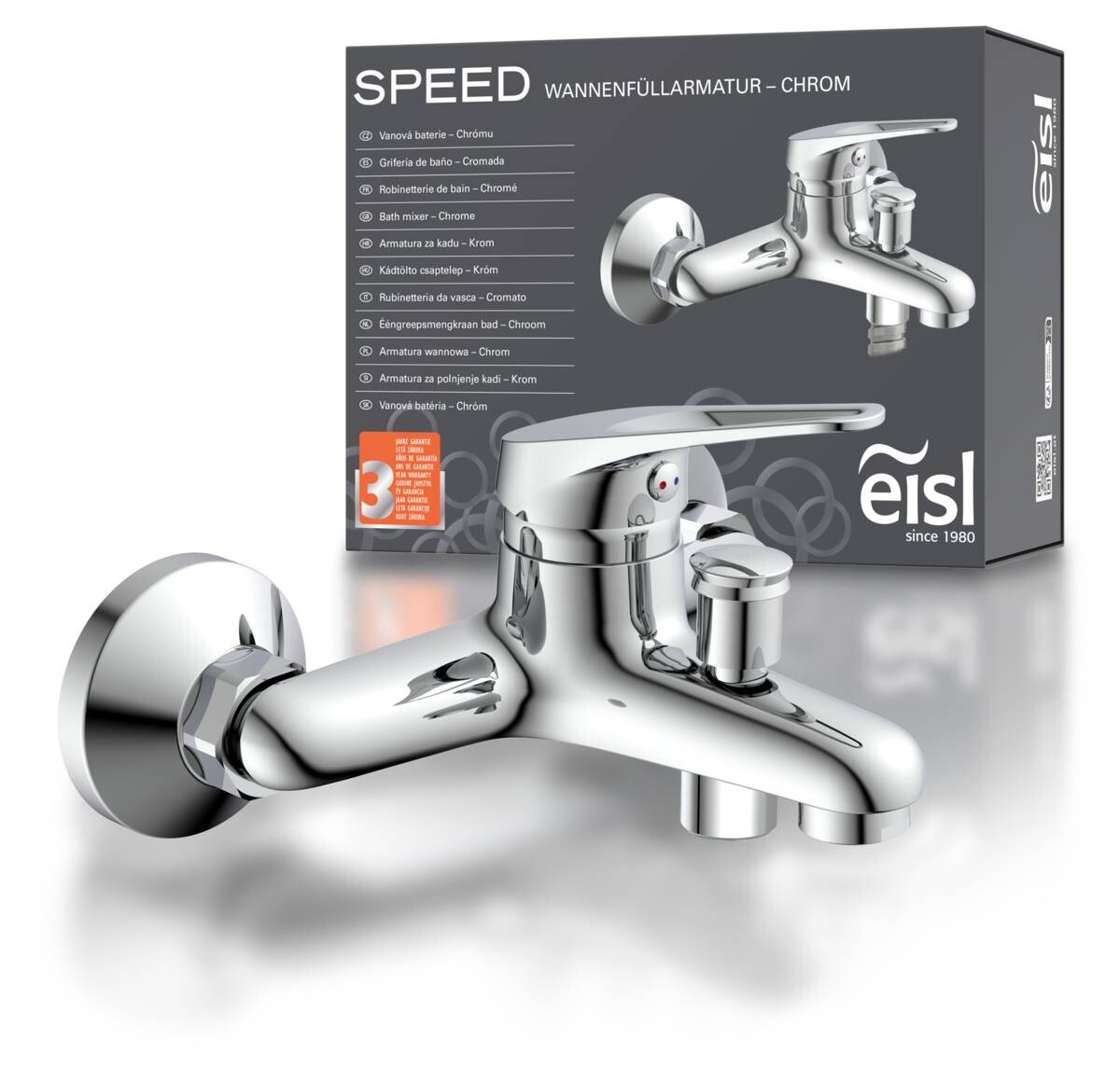 Wannen-Armatur Speed Chrom