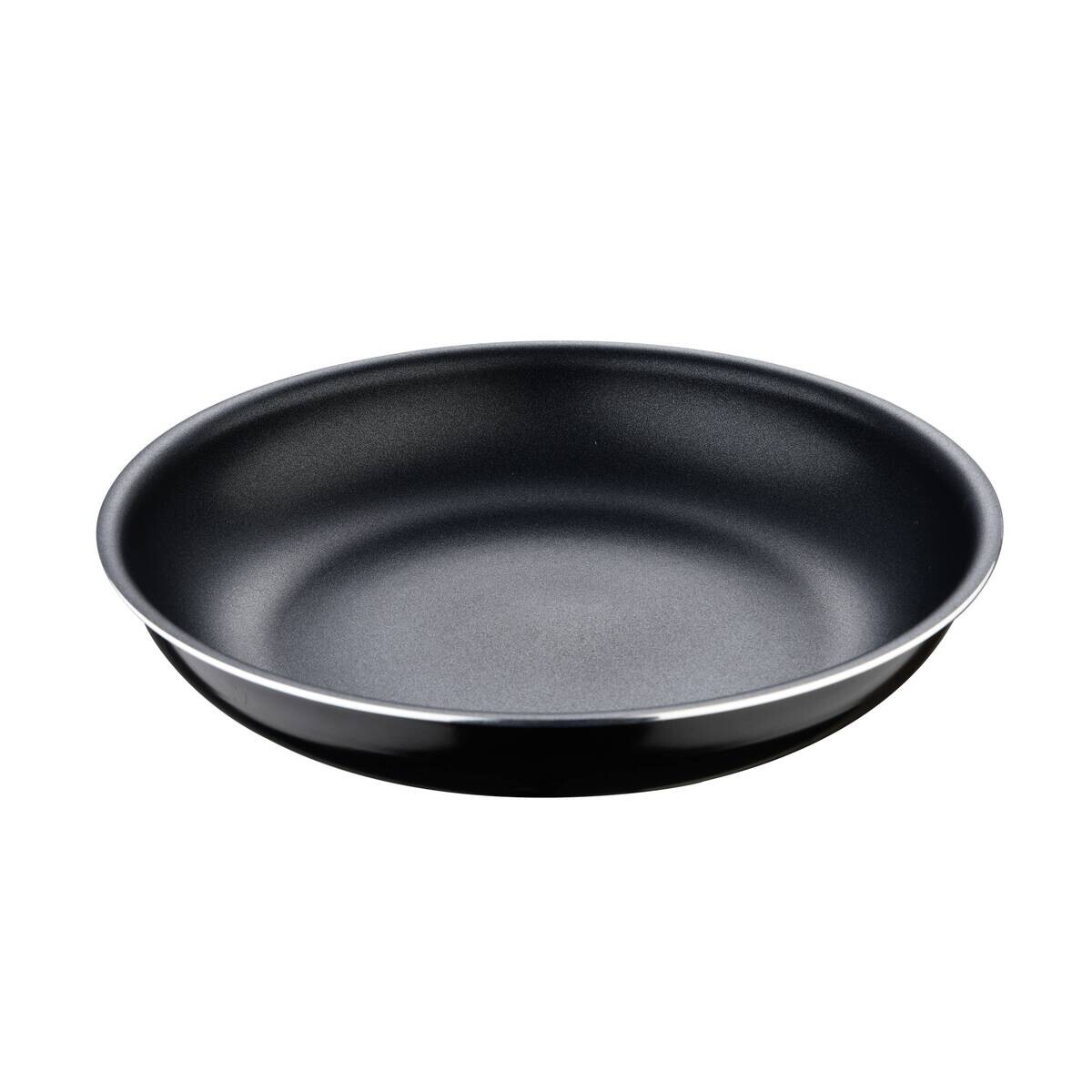 BERGNER Pfannenset Click u. cook schwarz Aluminium