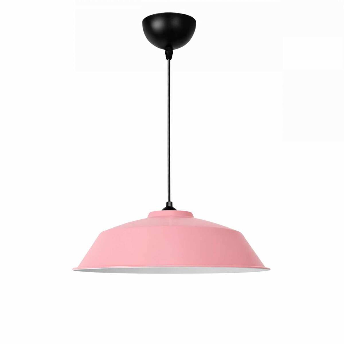 Opviq Pendelleuchte rosa B/H/T: ca. 35,5x120x35,5 cm E27 1 Brennstellen