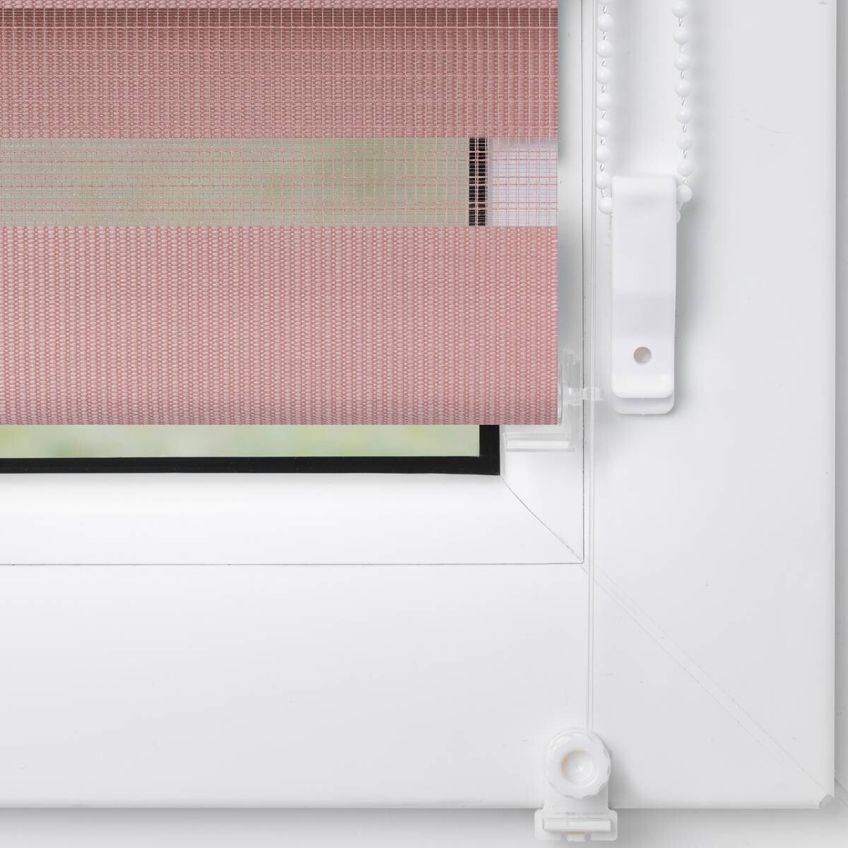 LICHTBLICK Doppelrollo Duo altrosa B/L: ca. 90x150 cm