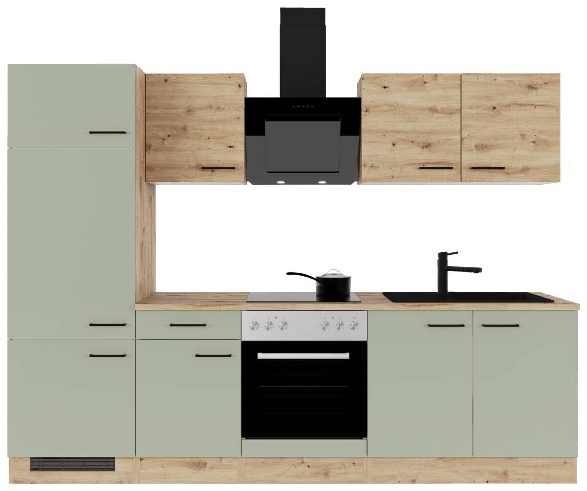 Küchenblock Cara Schilf B/T: ca. 270x60 cm