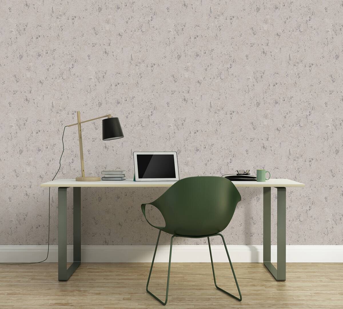 A.S.Creation Vliestapete silber beige B/H/D: ca. 53x1005x9 cm