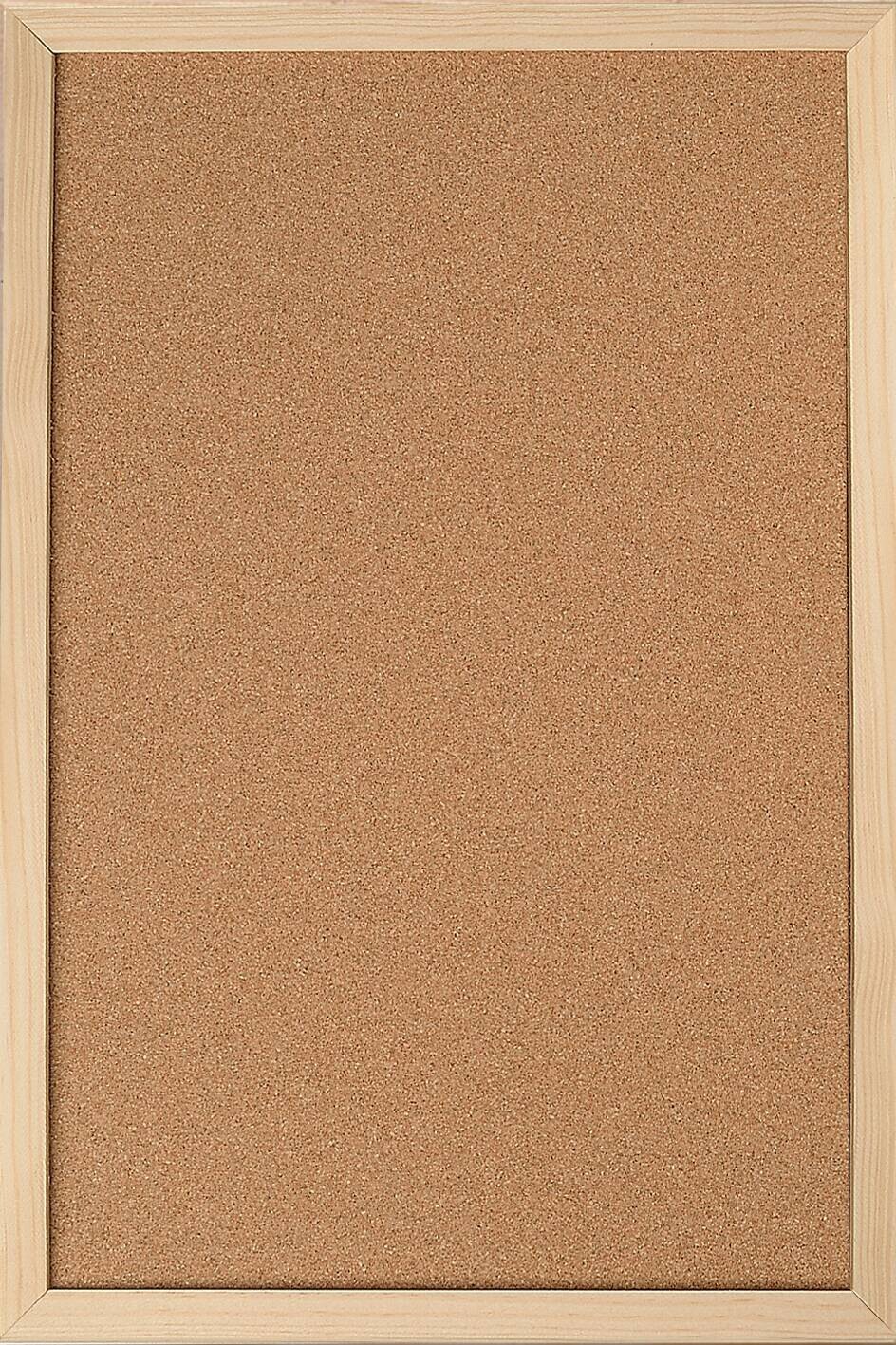 Pinnwand braun B/H/L: ca. 60x1,5x90 cm