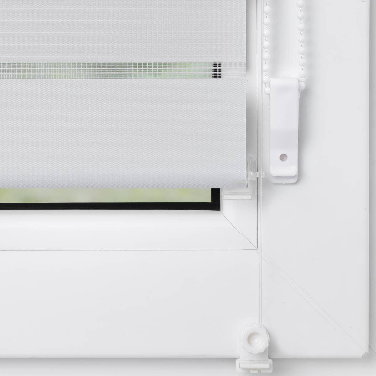 LICHTBLICK Doppelrollo Duo weiß B/L: ca. 60x150 cm