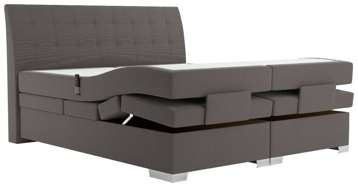 Boxspringbett Astrid braun Liegefläche B/L: ca. 180x200 cm
