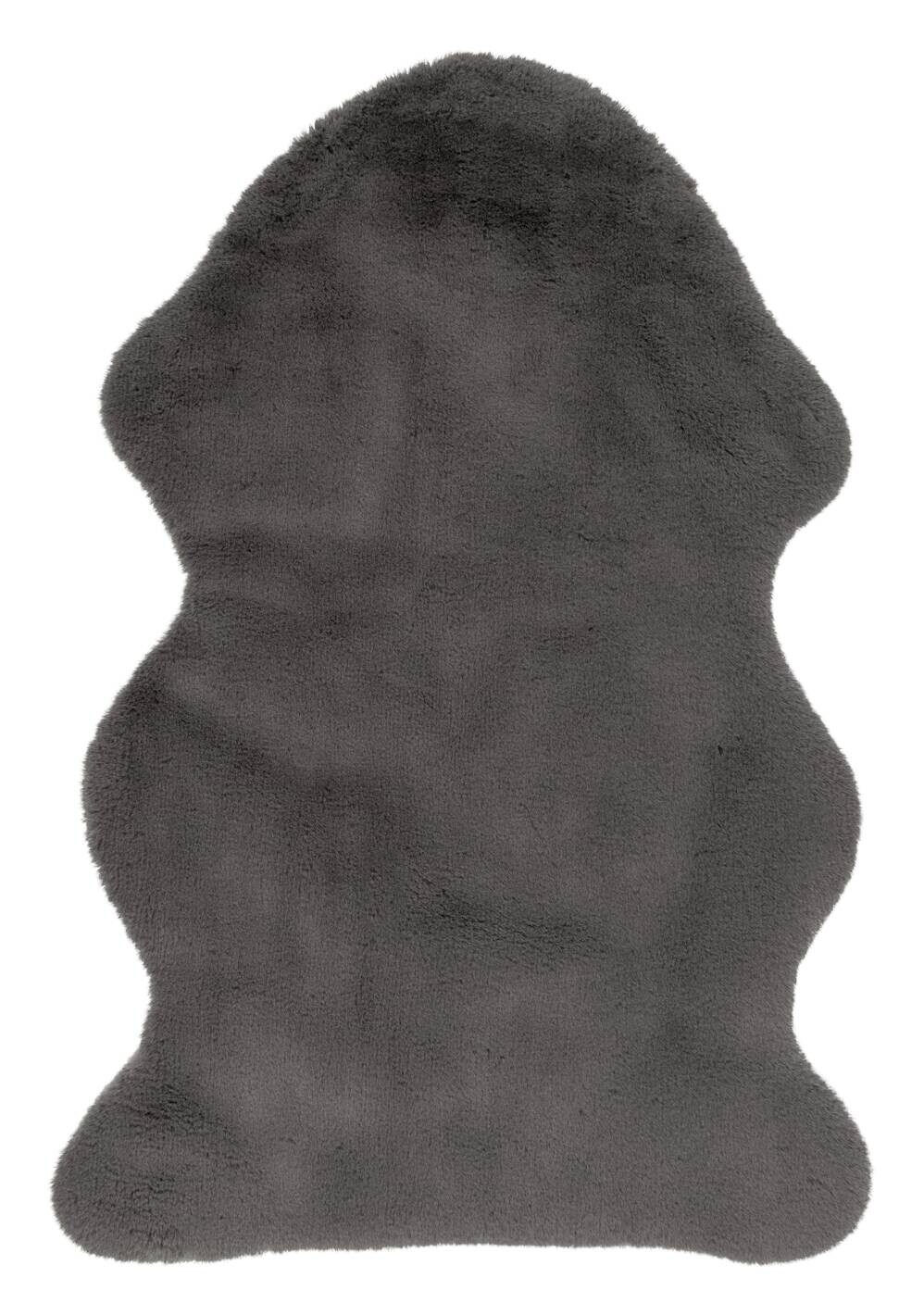 Kayoom Hochflorteppich Estonia - Kunda grau B/L: ca. 60x90 cm