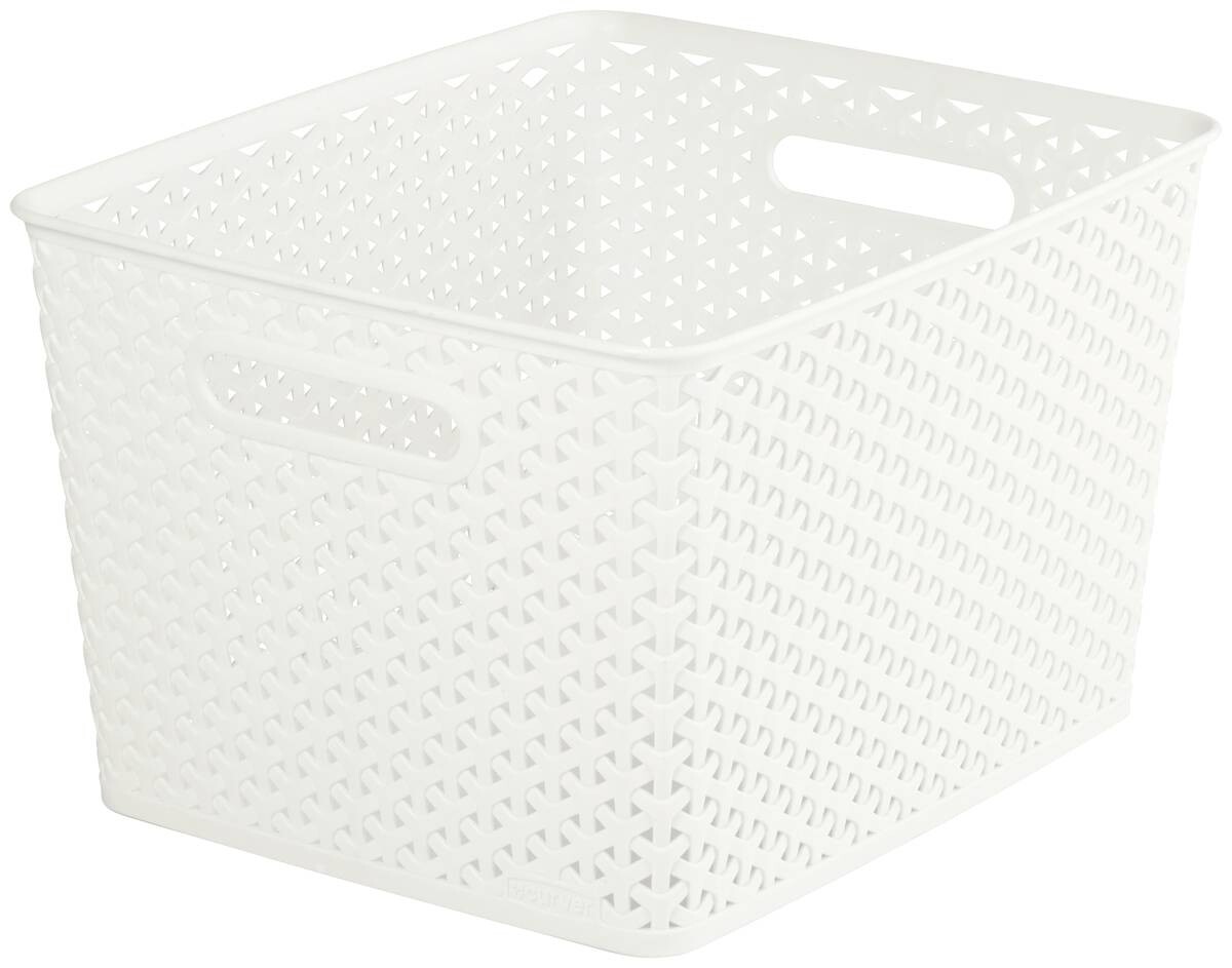 Curver Aufbewahrungskorb creme B/H/L: ca. 29,5x22x33,5 cm