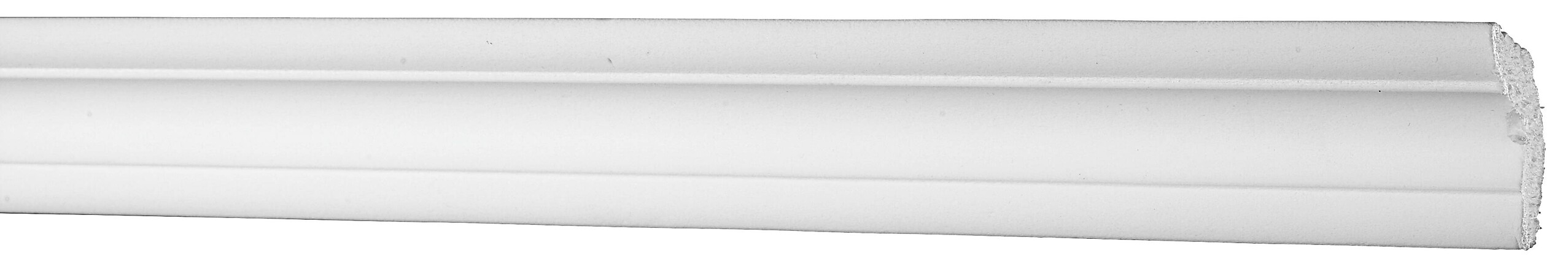 Zierprofil weiß B/H/L: ca. 1,5x2,5x200 cm