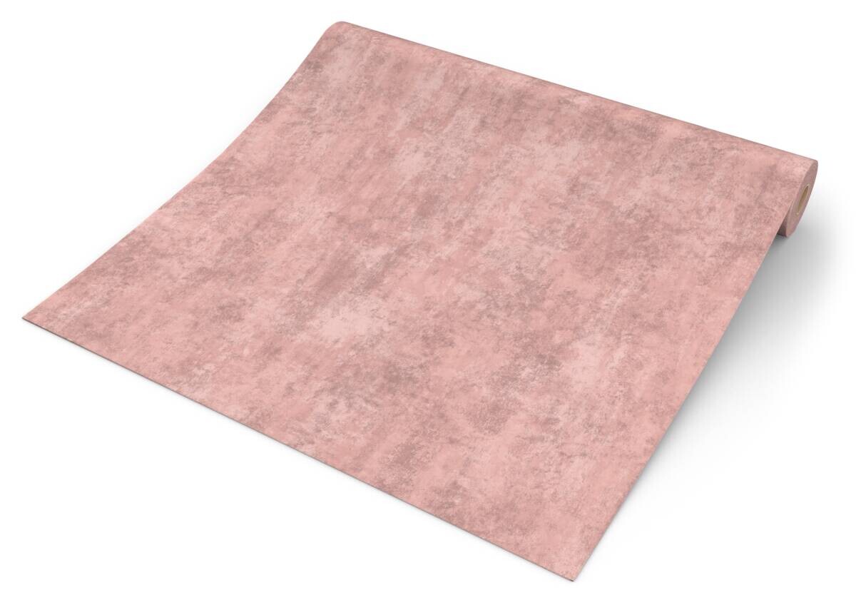 UGEPA Vinyltapete Putzoptik rosa B/L: ca. 53x1005 cm