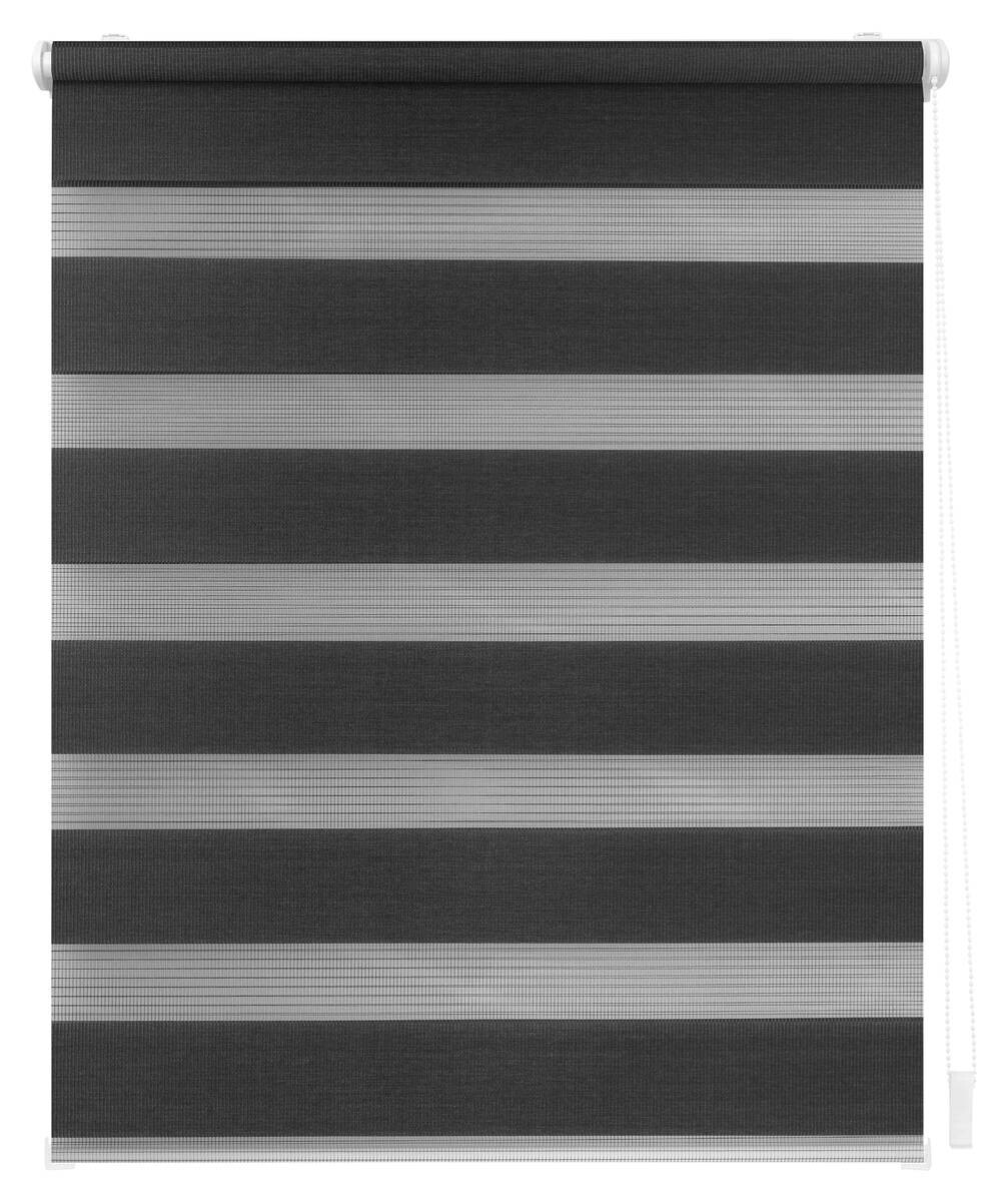 LICHTBLICK Doppelrollo Duo anthrazit B/L: ca. 75x150 cm