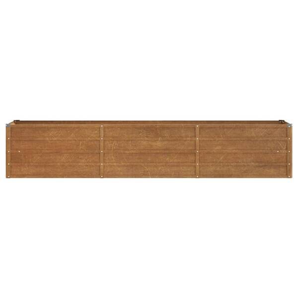 Hochbeet braun Stahl B/H/L: ca. 40x45x240 cm