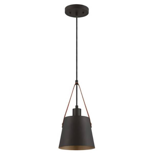 Westinghouse Pendelleuchte Pasco schwarz bronze Metall B/H/L: ca. 18x166x18 cm E27 1 Brennstellen