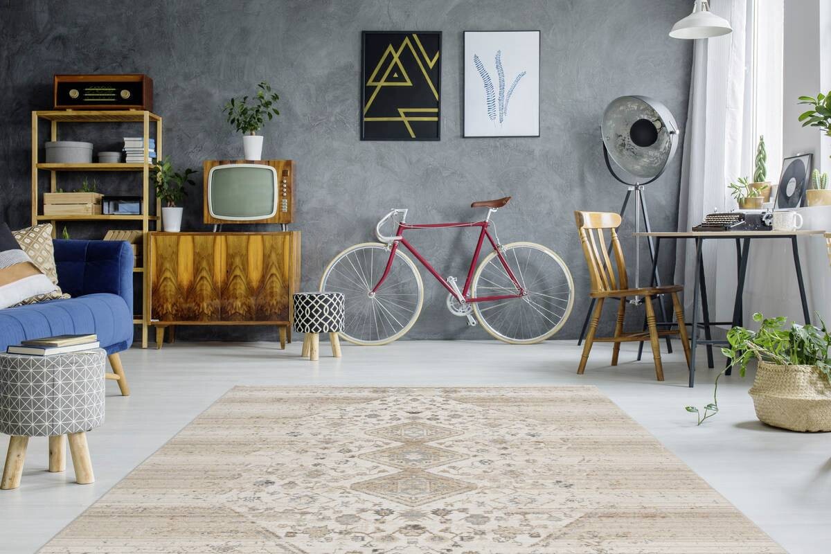 360Living Teppich Baroque beige B/L: ca. 160x230 cm