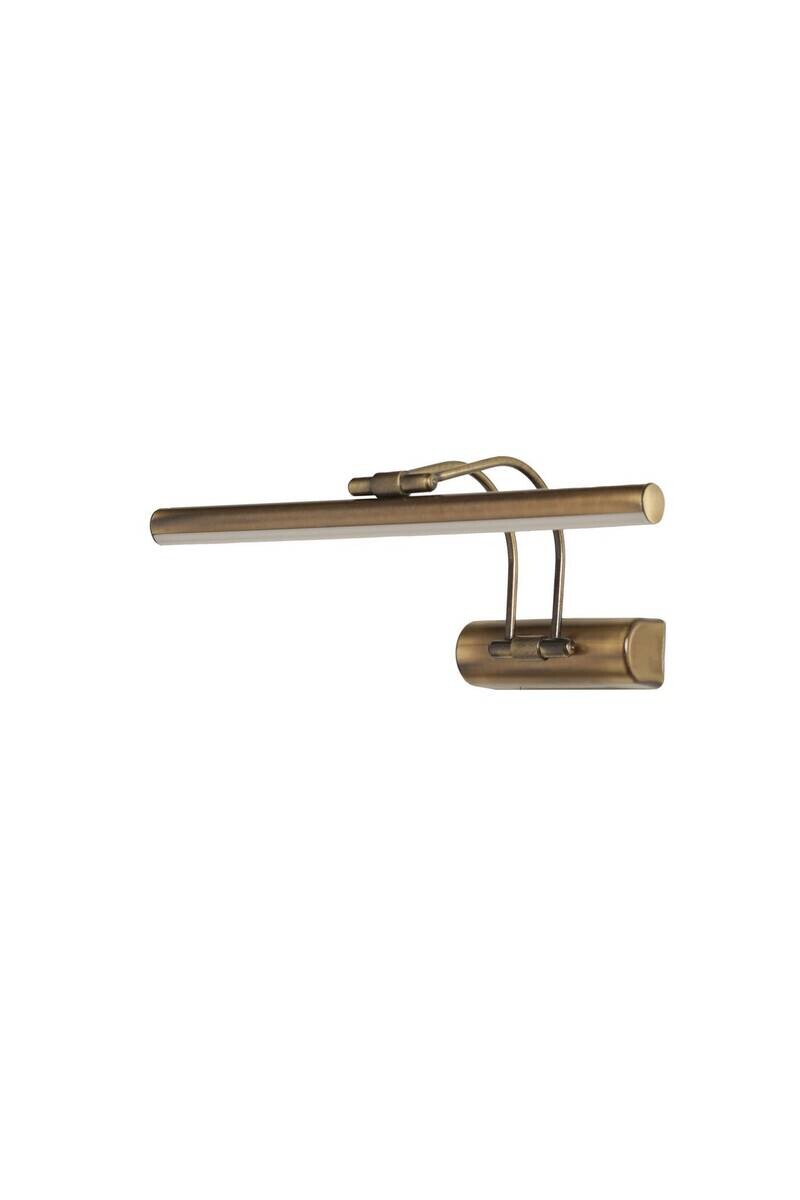 LED-Wandleuchte gold Metall B/H/T/L: ca. 21x25x21x50 cm 1 Brennstellen