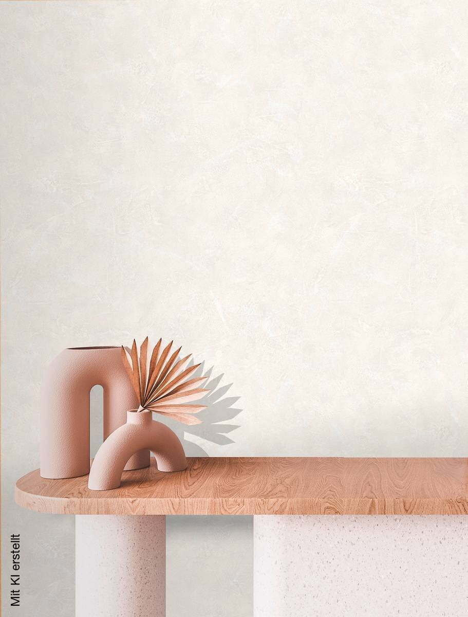 UGEPA Vliestapete Struktur hellbeige B/L: ca. 53x1005 cm