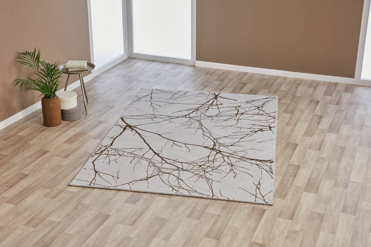 Merinos Teppich Creation grau B/L: ca. 80x140 cm