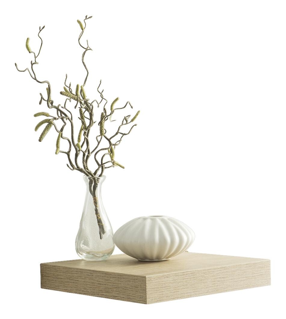 Wandboard Shelvy 23 Eiche Sonoma Nachbildung B/H/T: ca. 24x4x24 cm