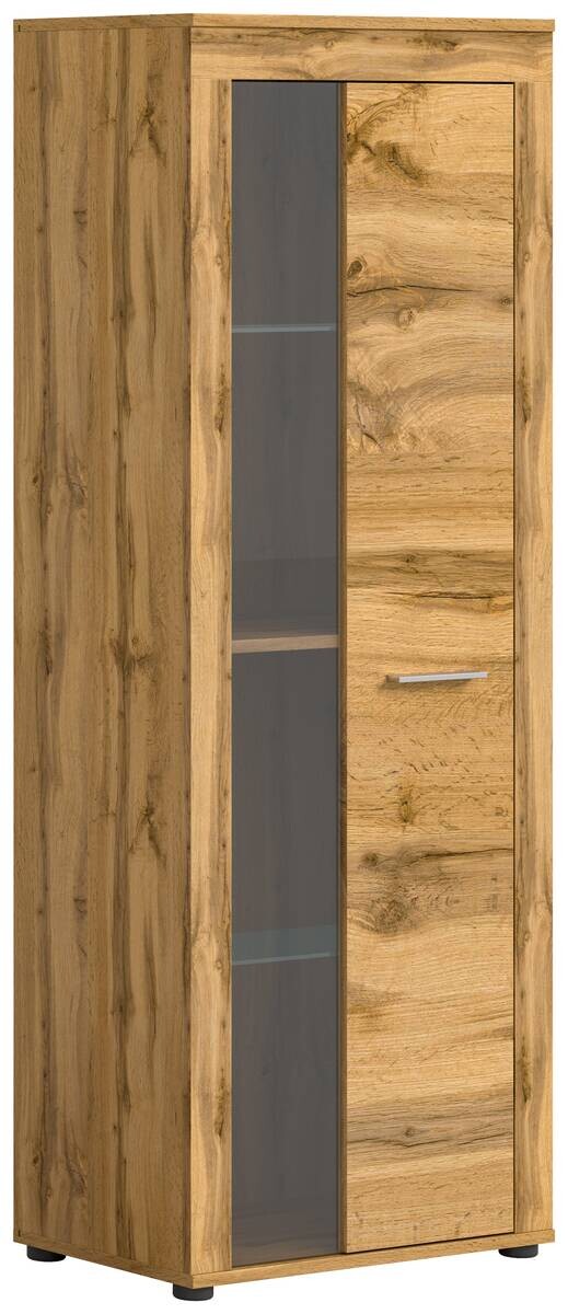 Vitrine Jam Eiche Wotan Nachbildung B/H/T: ca. 60x159x35 cm