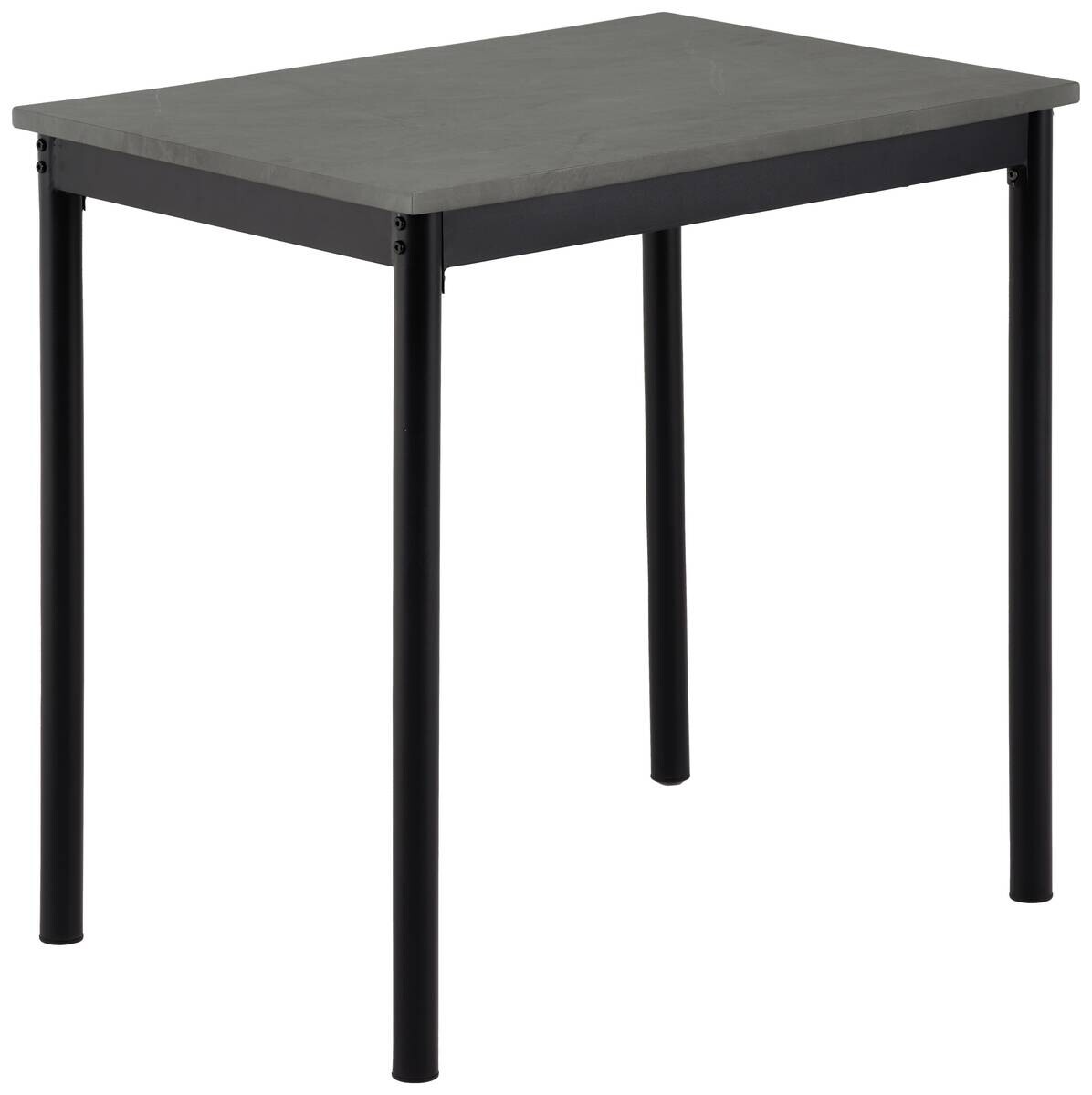 Küchentisch Beton Optik Holzwerkstoff B/H/T: ca. 75x74x55 cm