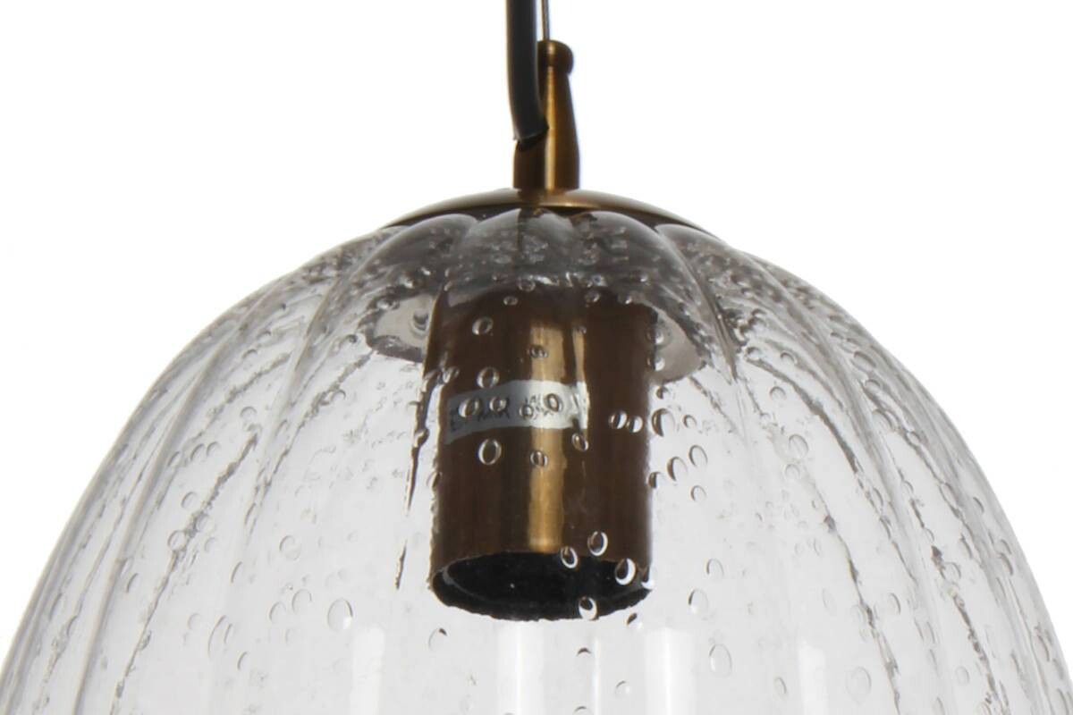 Kayoom Pendelleuchte Virgina 125 klar Glas B/H/L: ca. 23x36x23 cm E27 1 Brennstellen