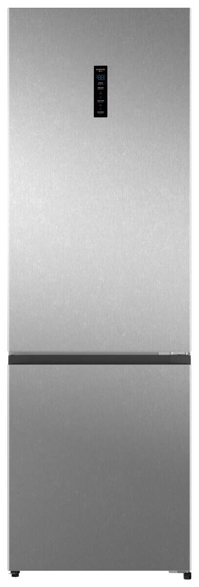 POCOline Kühl-/Gefrierkombination KGK186-405DIXNFD Inox B/H/T: ca. 59,5x185,5x67 cm