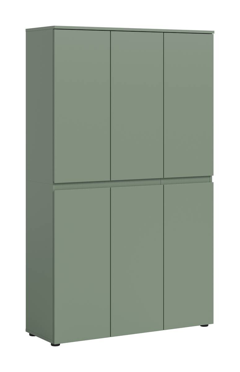 Schrank SCARPA grün B/H/T: ca. 105x175x37 cm
