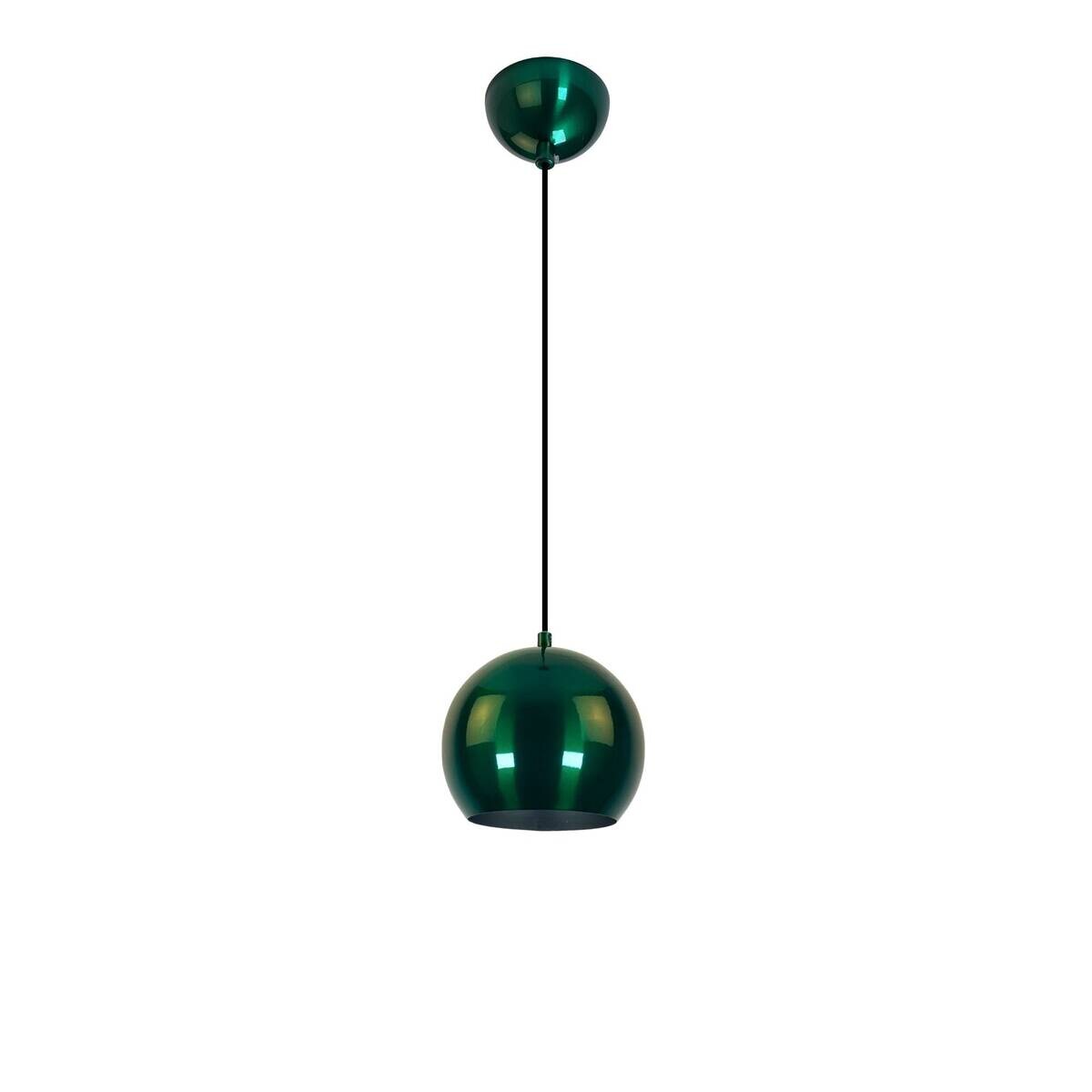 Opviq Pendelleuchte grün B/H/T: ca. 20x111x20 cm E27 1 Brennstellen