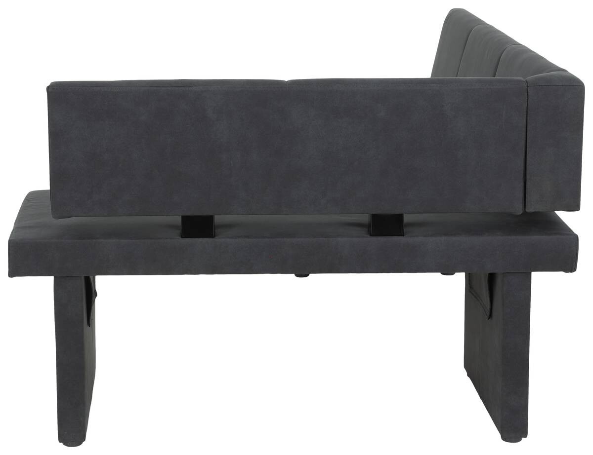 Eckbank PIA I grau Vintage Optik B/H/T: ca. 168x86x128 cm