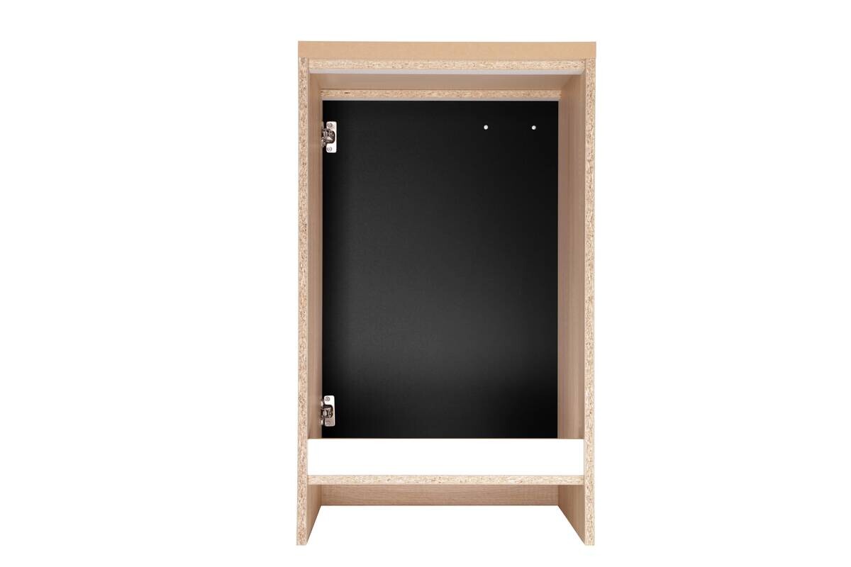 Spülenunterschrank Merle schwarz B/H/T: ca. 50x85x60 cm