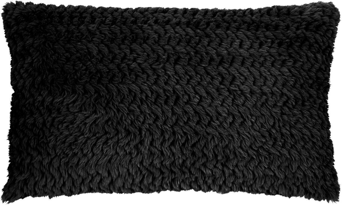 Dekokissen schwarz 100% Polyester B/L: ca. 30x50 cm