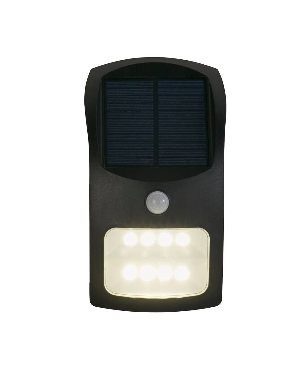 LED-Außenwandleuchte schwarz B/H/T: ca. 11,6x20x6 cm