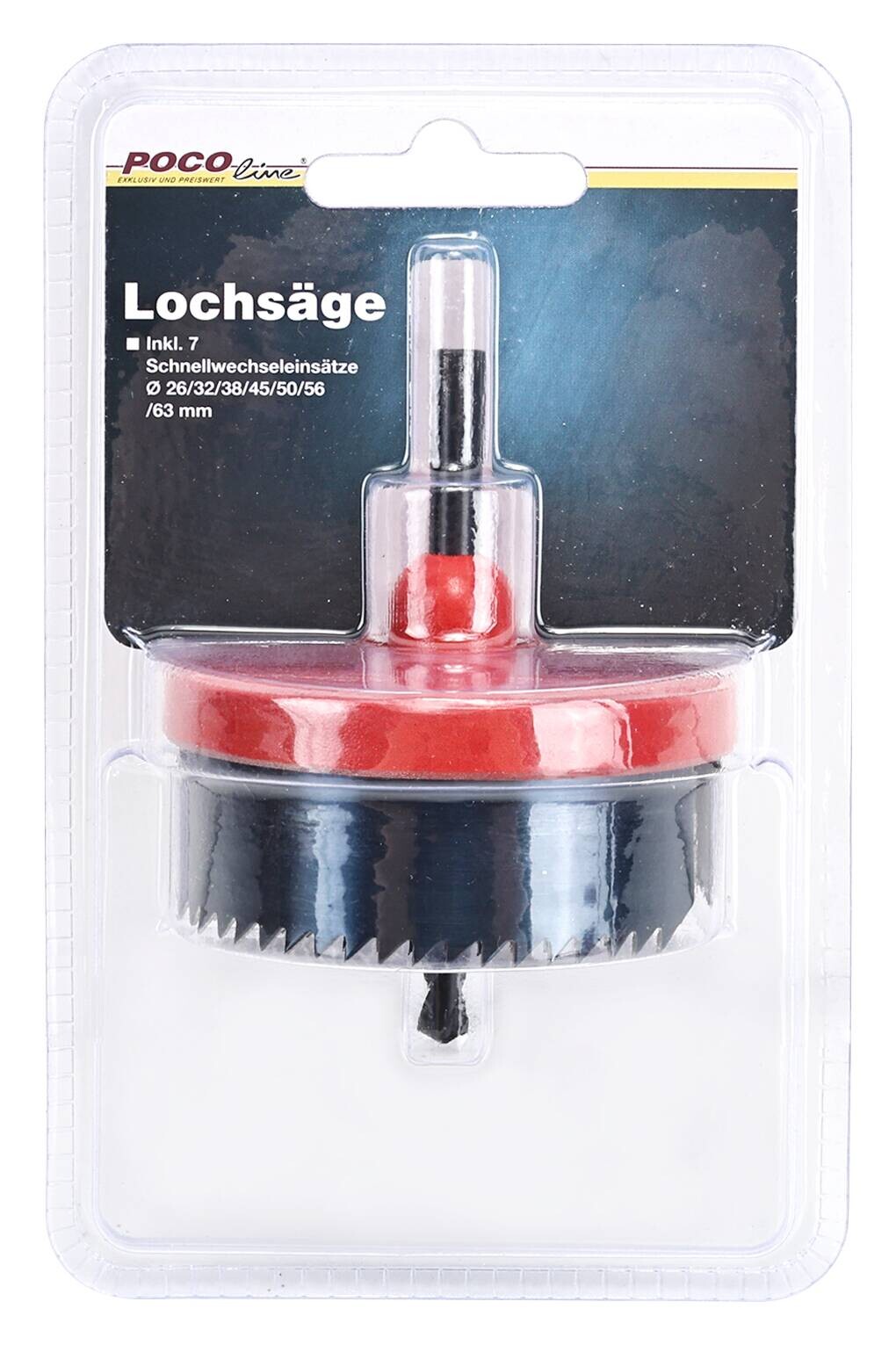 Lochsäge D: ca. 26 cm