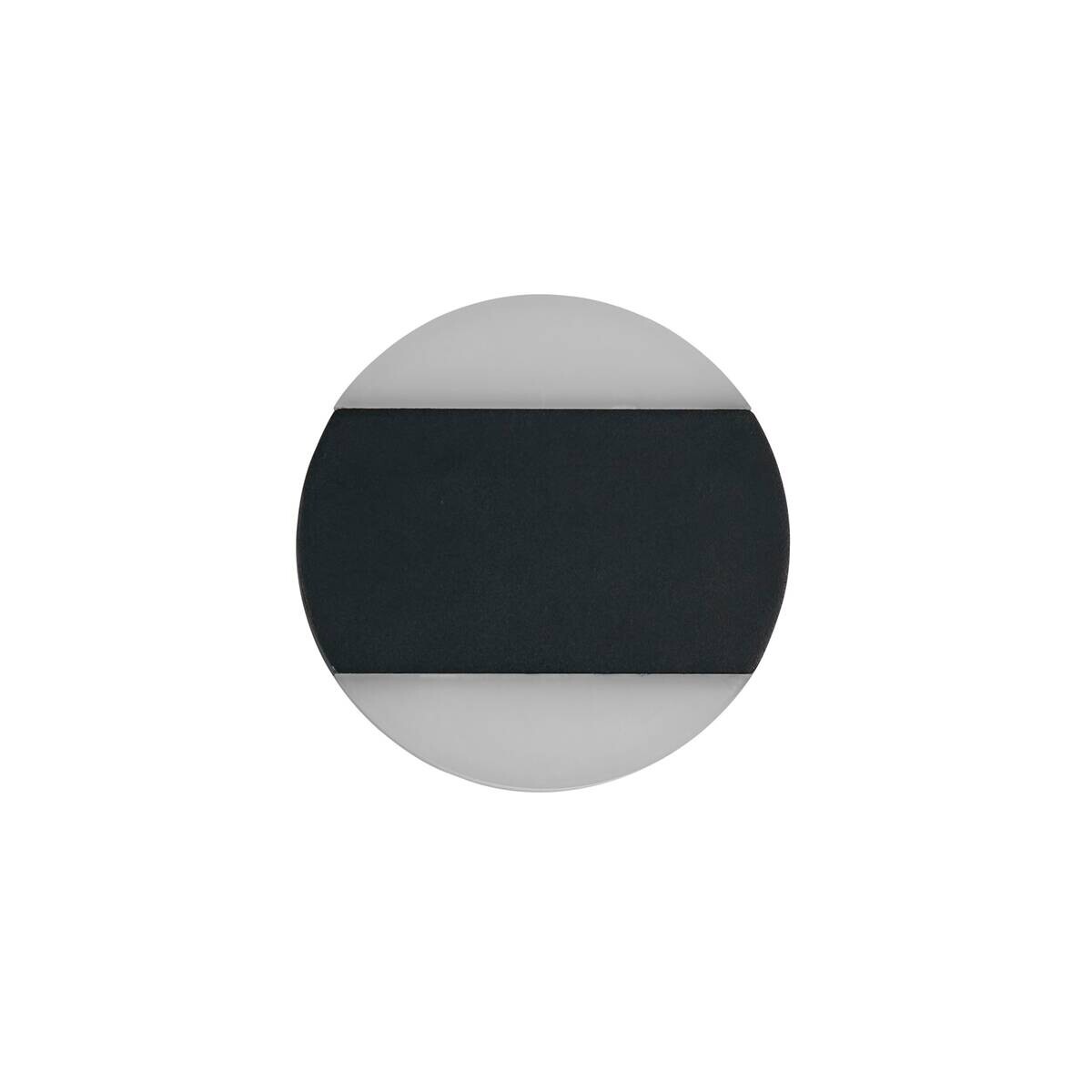 LED-Außenwandleuchte weiß schwarz B/H/T: ca. 15x15x4 cm