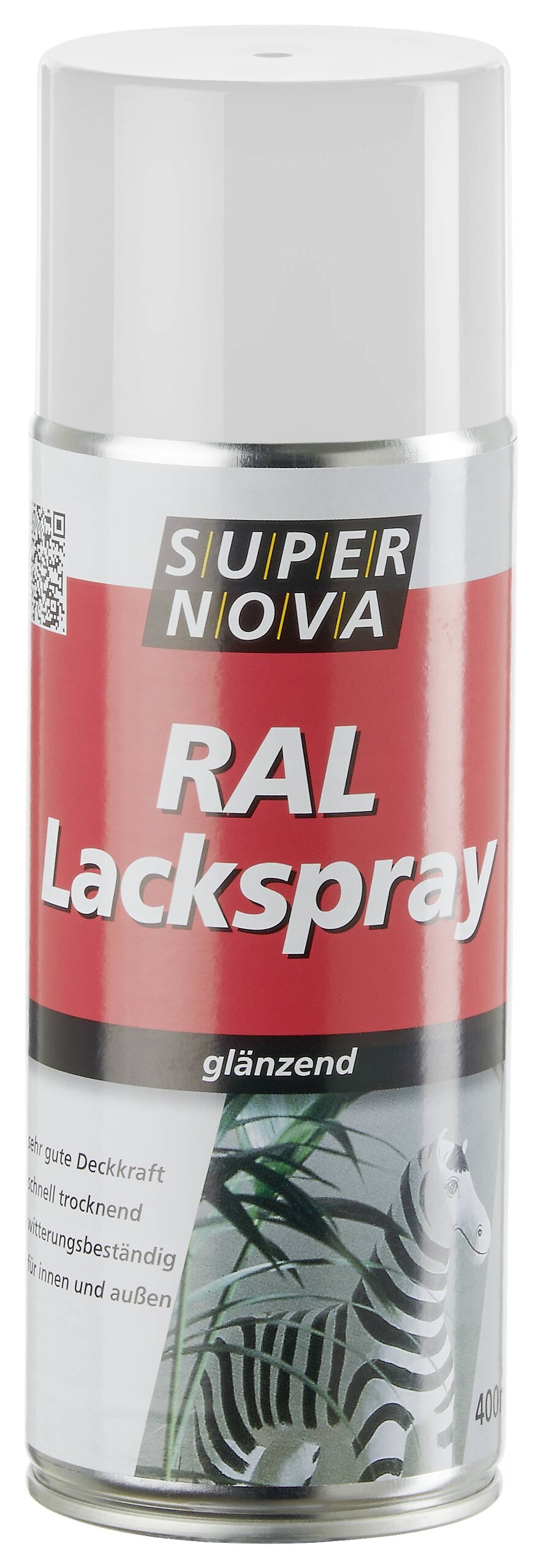 Super-Nova Lackspray weiß hochglänzend ca. 0,4 l