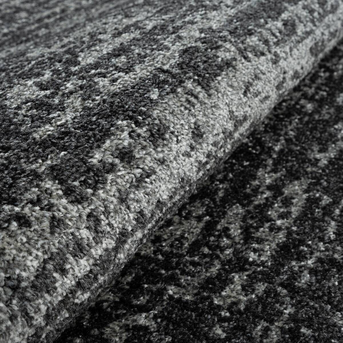 Sanat Kurzflorteppich OSLO schwarz B/L: ca. 200x290 cm