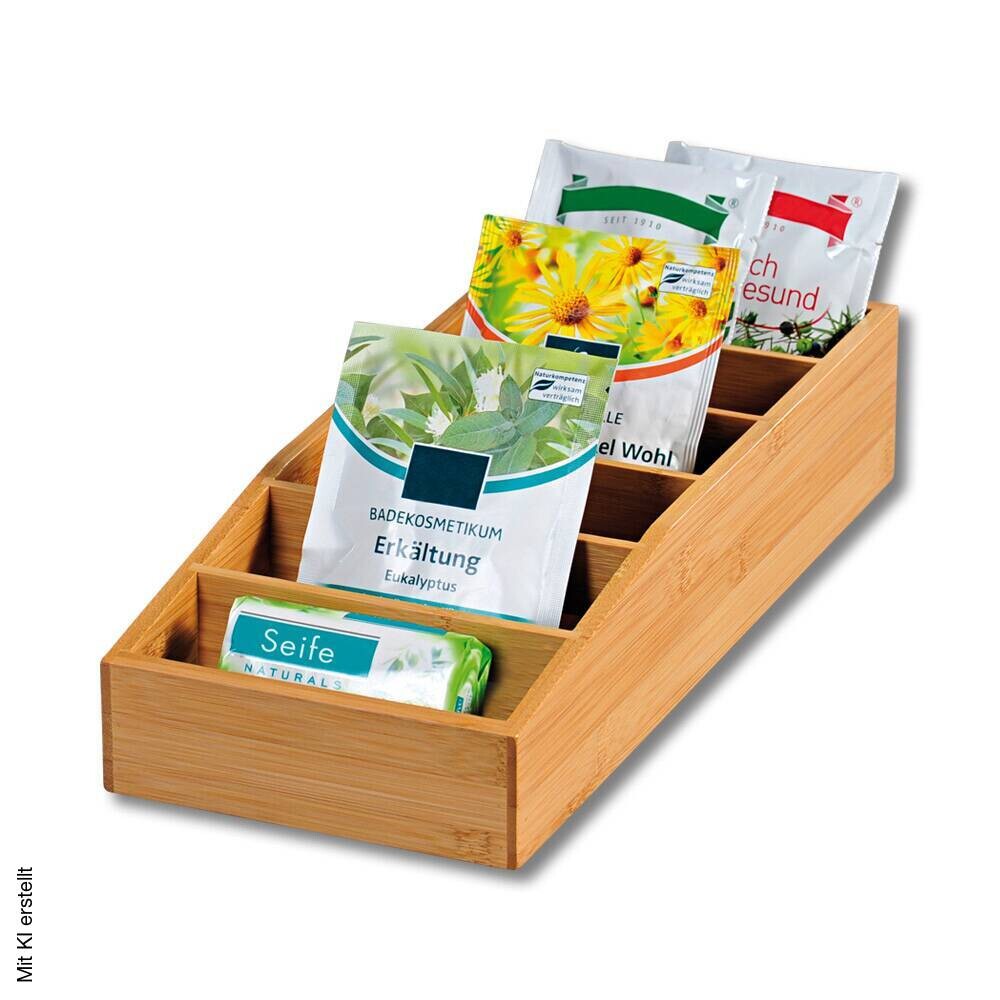 Kesper Aufbewahrungsbox natur B/H/L: ca. 15x7x35 cm