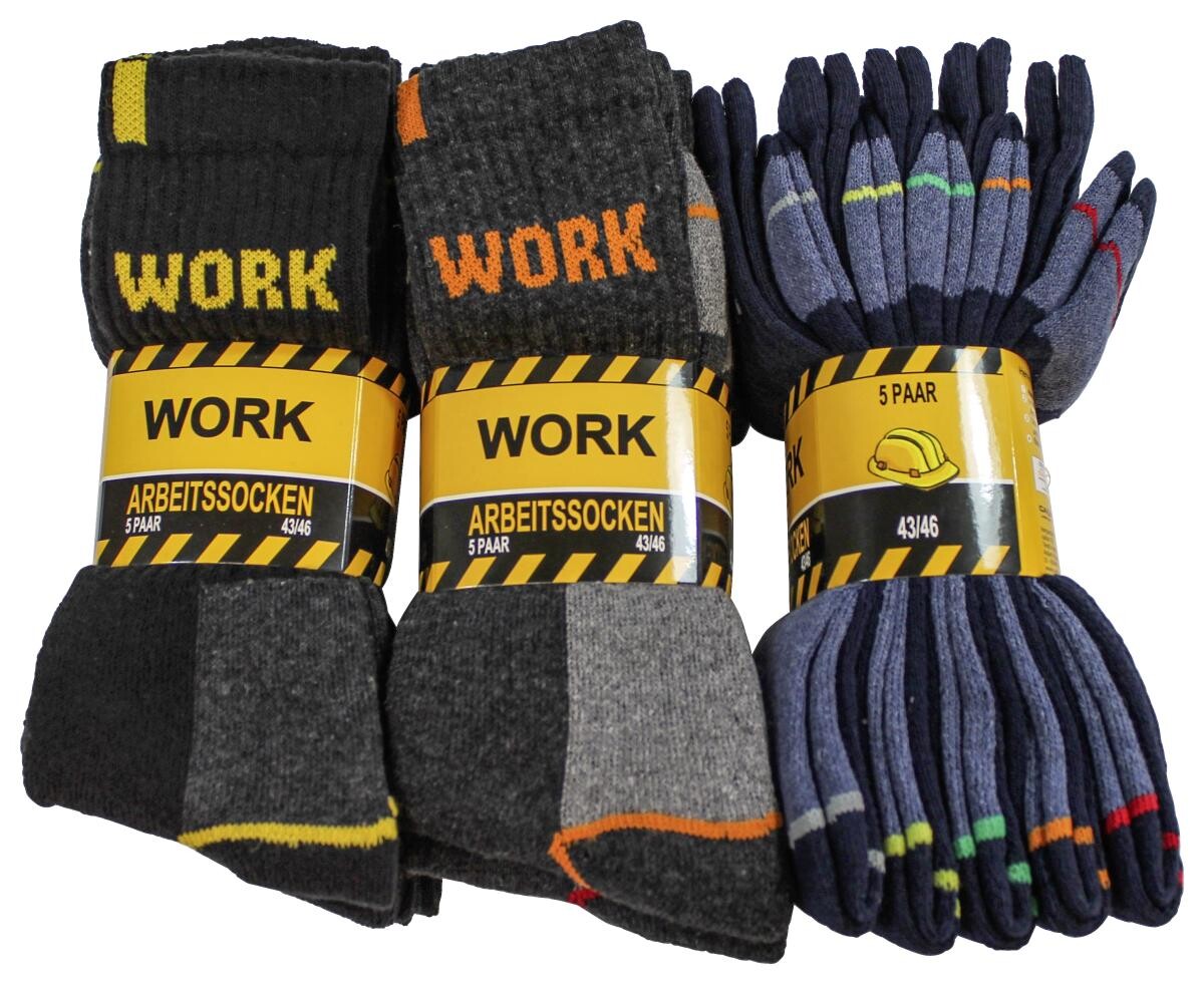 Herren-Socken sortiert 1 Packstücke Größe 43-46