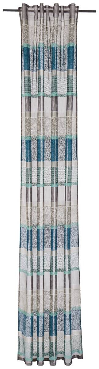 Kombivorhang Chelsea blau B/L: ca. 145x245 cm