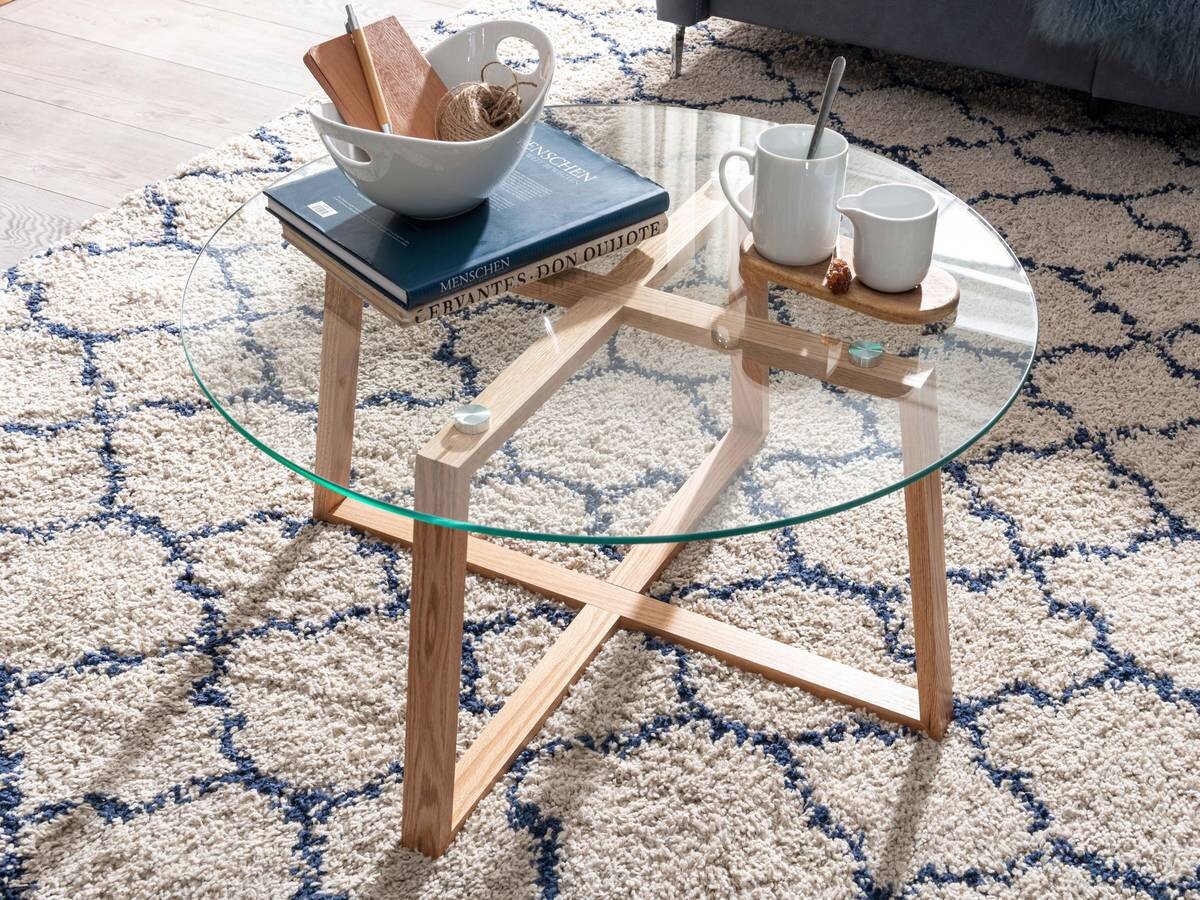 Wohnling Couchtisch natur B/H/T: ca. 78x41x78 cm