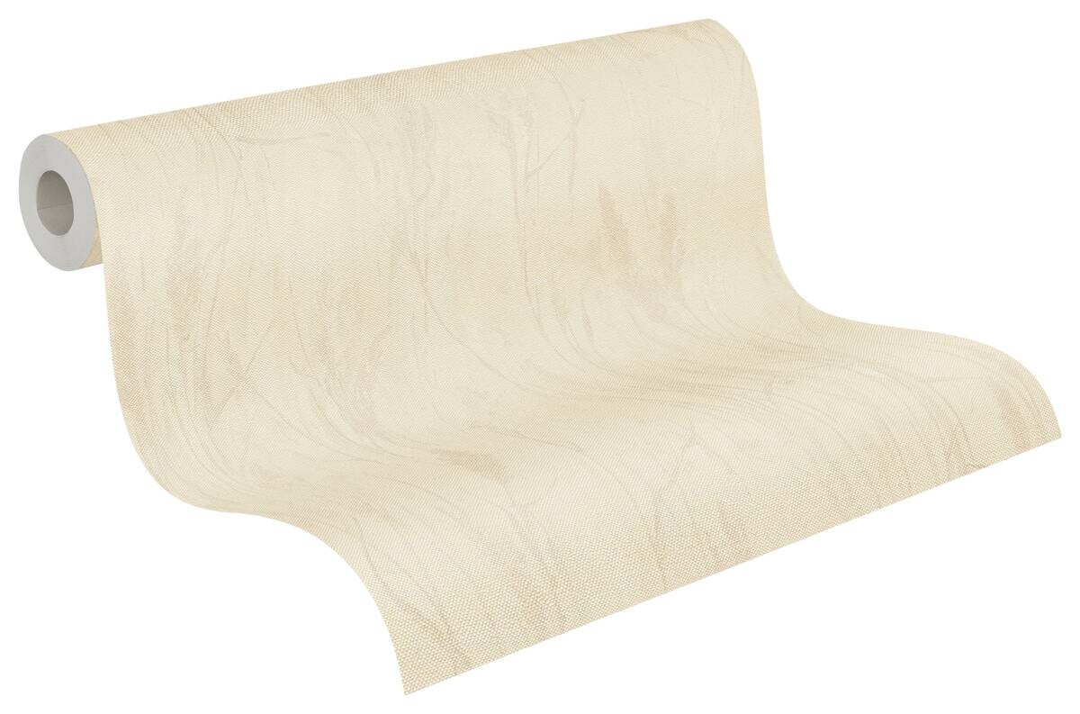 A.S.Creation Vliestapete beige gelb B/H/D: ca. 53x1005x8,7 cm