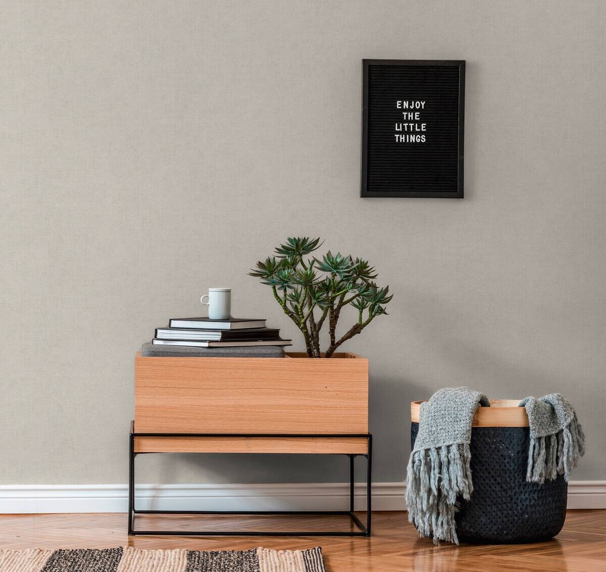 A.S.Creation Vliestapete grau silber B/H/D: ca. 53x1005x8,2 cm