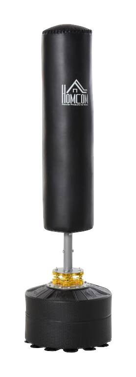 HOMCOM Standboxsack schwarz Stahl B/H: ca. 50x170 cm