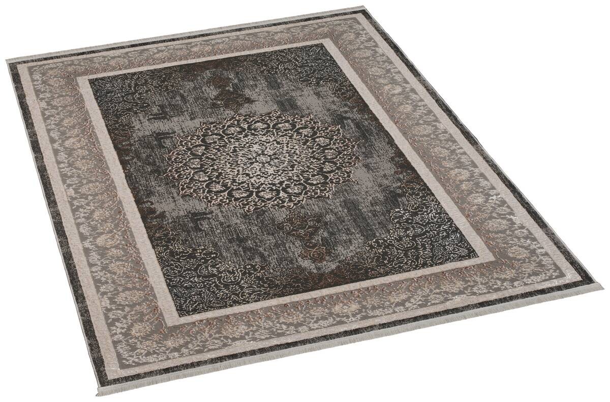 Webteppich Salsa grau B/L: ca. 80x150 cm
