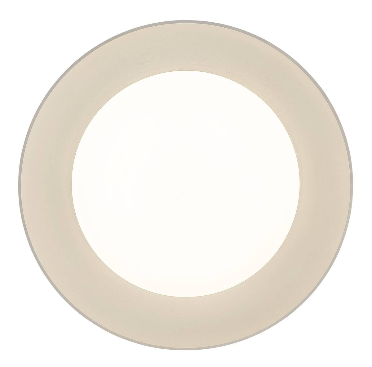 GLOBO LED-Deckenleuchte ORBIS weiß Metall H/D: ca. 9,5x48 cm 1 Brennstellen