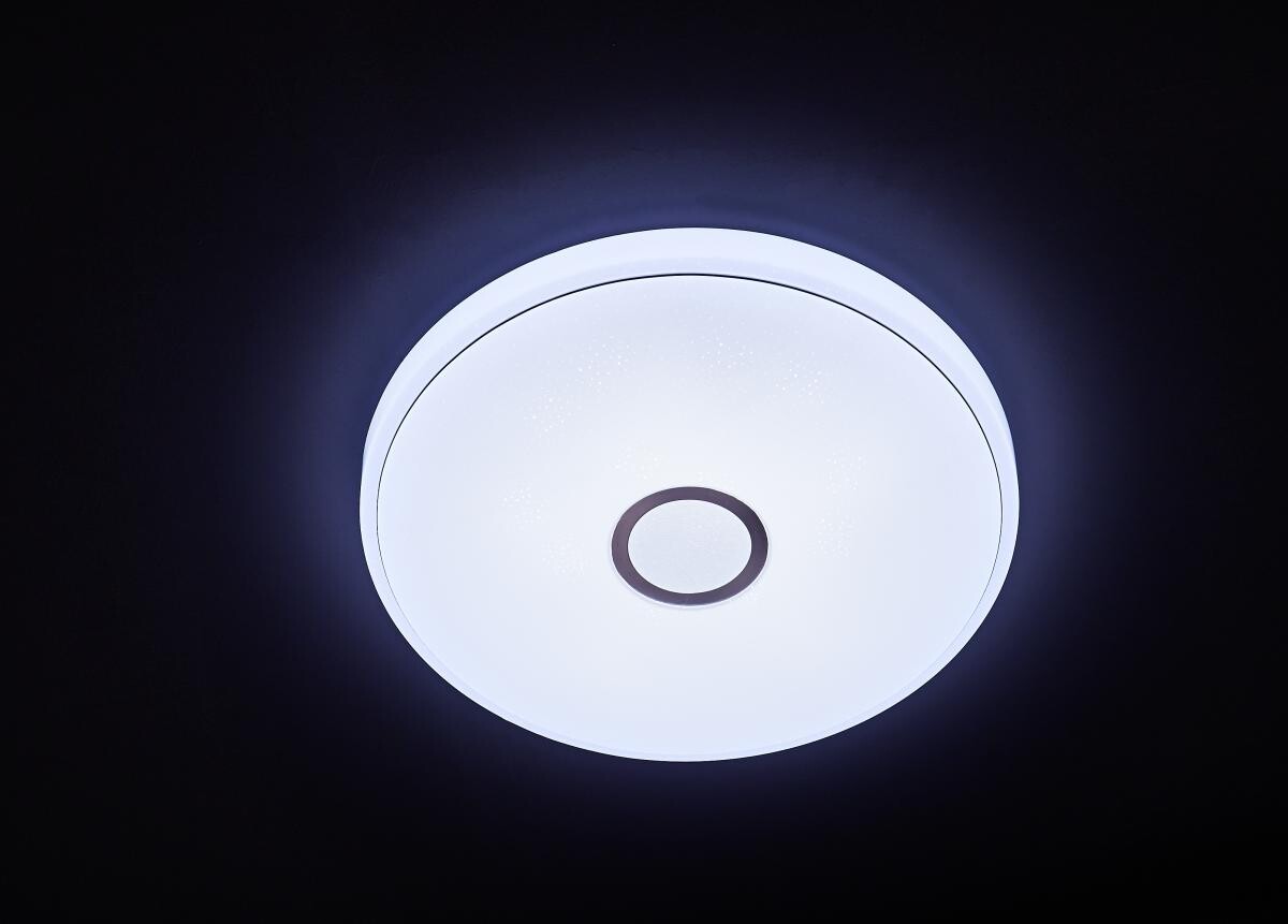 POCOline Deckenleuchte Joyce weiß Chrom Kunststoff D: ca. 57 cm