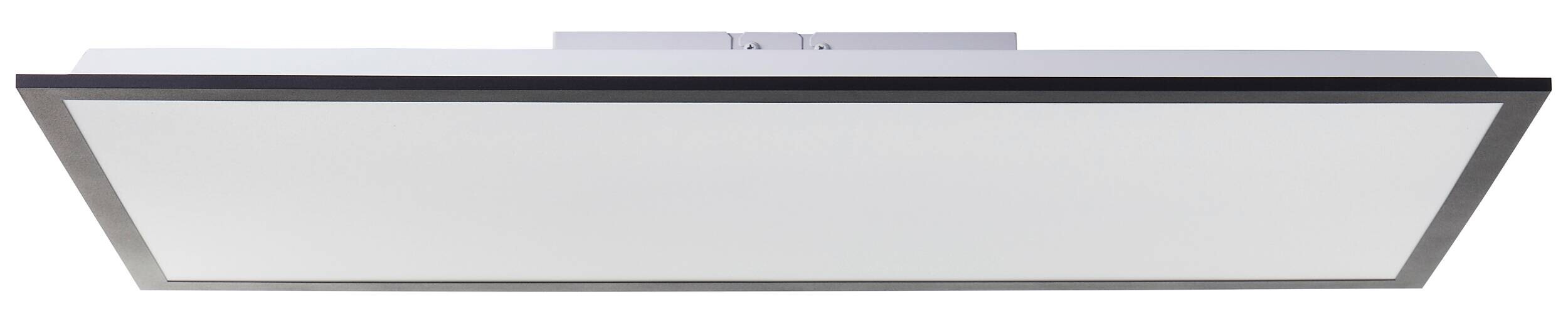 Brilliant LED-Deckenleuchte Briston schwarz Metall Kunststoff B/H/L: ca. 83,5x7,5x43,5 cm